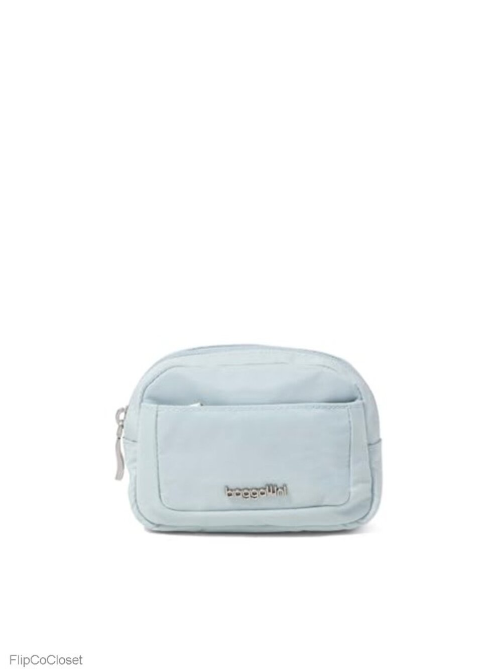 Baggallini Travel Makeup Bag Organizer Mini Pouch Nylon Zippered